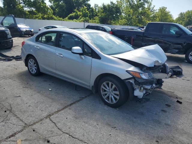 19XFB2F97CE024300 - 2012 HONDA CIVIC EXL 银色 照片 4