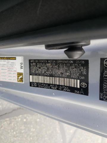 JTKDE177060141454 - 2006 TOYOTA SCION TC SILVER photo 10