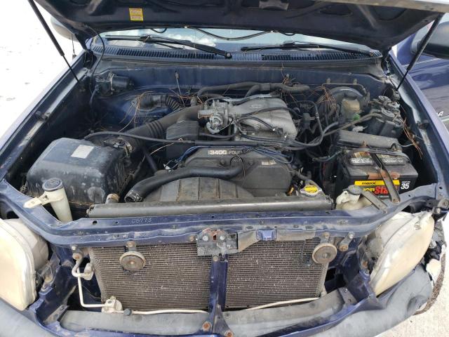 5TBRN3419YS121737 - 2000 TOYOTA TUNDRA ACCESS CAB SR5 BLUE photo 11