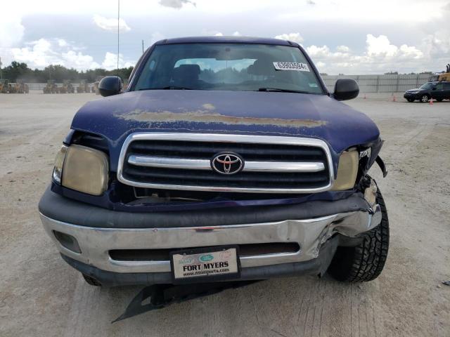 5TBRN3419YS121737 - 2000 TOYOTA TUNDRA ACCESS CAB SR5 BLUE photo 5