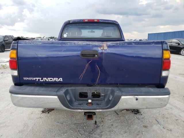 5TBRN3419YS121737 - 2000 TOYOTA TUNDRA ACCESS CAB SR5 BLUE photo 6