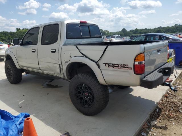 5TEGN92N33Z203420 - 2003 TOYOTA TACOMA DOUBLE CAB PRERUNNER SILVER photo 2