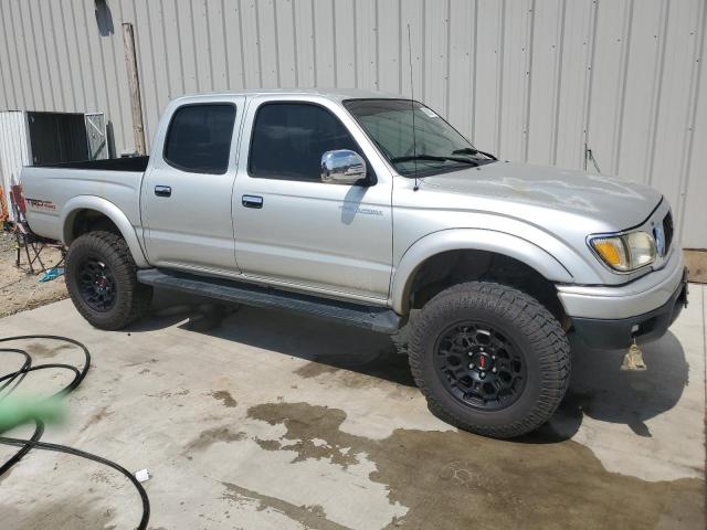 5TEGN92N33Z203420 - 2003 TOYOTA TACOMA DOUBLE CAB PRERUNNER SILVER photo 4