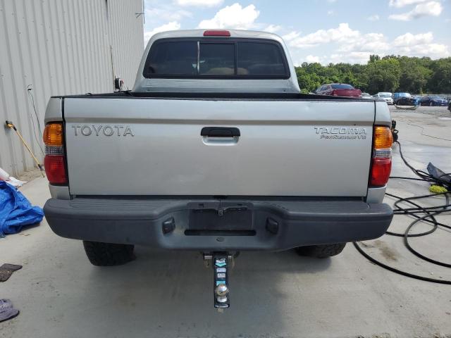 5TEGN92N33Z203420 - 2003 TOYOTA TACOMA DOUBLE CAB PRERUNNER SILVER photo 6