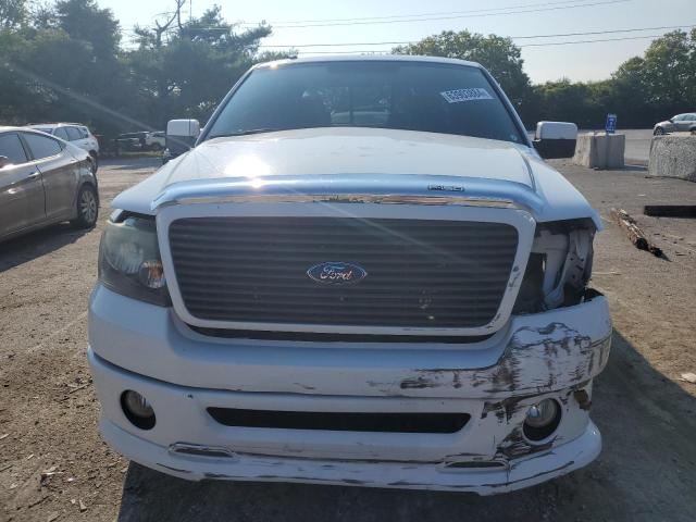 1FTPW12V67KB11985 - 2007 FORD F150 SUPERCREW WHITE photo 5