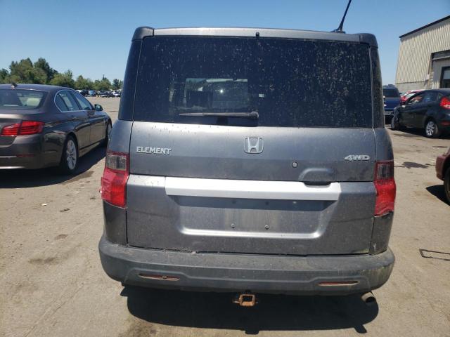 5J6YH2H78AL002436 - 2010 HONDA ELEMENT EX ნაცრისფერი ფოტო 6