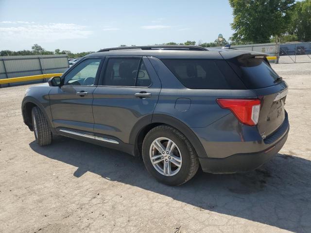 1FMSK8DH0LGA50535 - 2020 FORD EXPLORER XLT GRAY photo 2