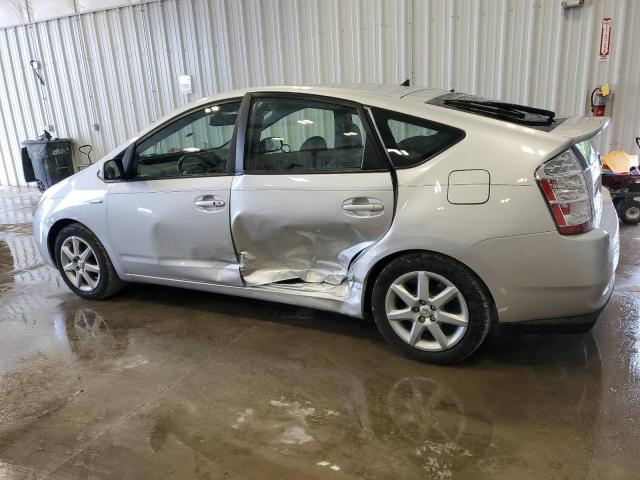 JTDKB20U277579706 - 2007 TOYOTA PRIUS SILVER photo 2