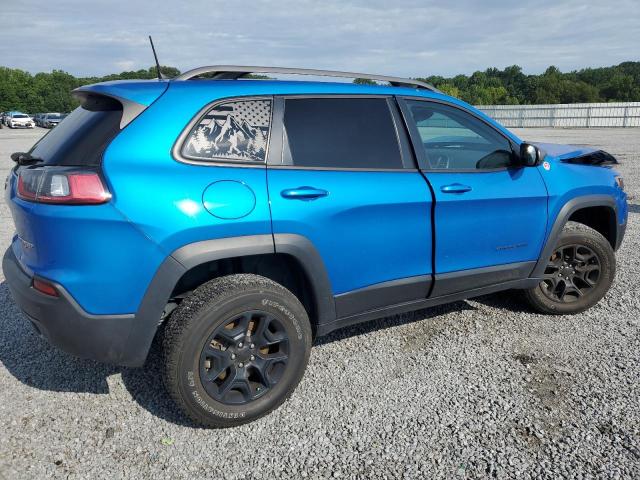 1C4PJMBXXMD132808 - 2021 JEEP CHEROKEE TRAILHAWK BLUE photo 3