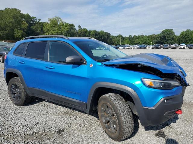 1C4PJMBXXMD132808 - 2021 JEEP CHEROKEE TRAILHAWK BLUE photo 4