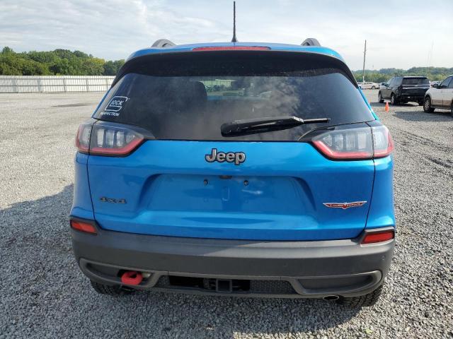 1C4PJMBXXMD132808 - 2021 JEEP CHEROKEE TRAILHAWK BLUE photo 6