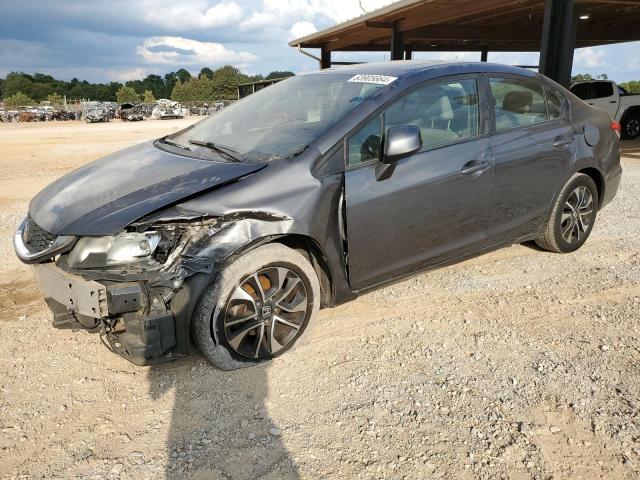 2HGFB2F9XDH516603 - 2013 HONDA CIVIC EXL 灰色 照片 1