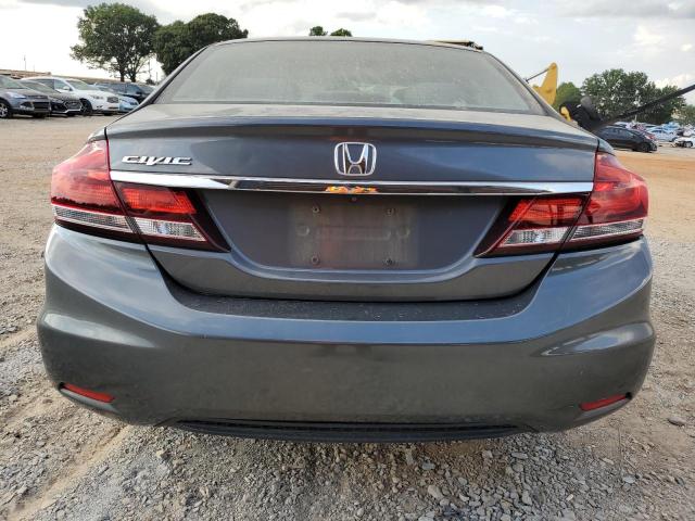 2HGFB2F9XDH516603 - 2013 HONDA CIVIC EXL GRAY photo 6