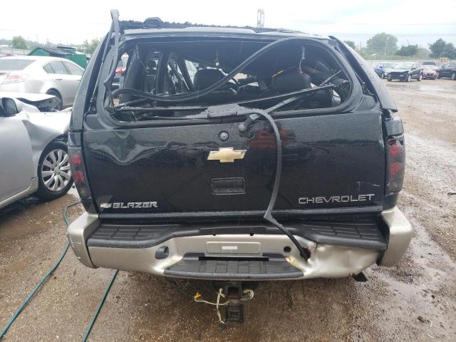 1GNDT13W1Y2139754 - 2000 CHEVROLET BLAZER BLACK photo 6