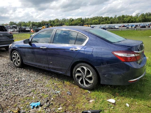 1HGCR2F89HA147470 - 2017 HONDA ACCORD EXL BLUE photo 2