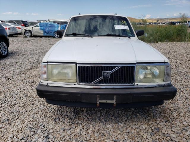 YV1AA8855M1894958 - 1991 VOLVO 240 BASE WHITE photo 5