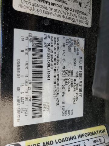 5LMFU285X8LJ15461 - 2008 LINCOLN NAVIGATOR შავი ფოტო 13