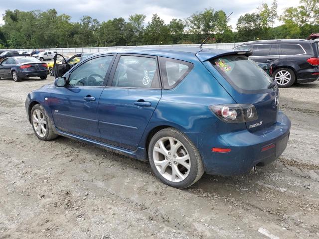 JM1BK343181800885 - 2008 MAZDA 3 HATCHBACK BLUE photo 2