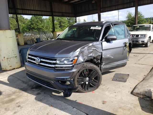 1V2ER2CA4KC619759 - 2019 VOLKSWAGEN ATLAS SEL GRAY photo 1