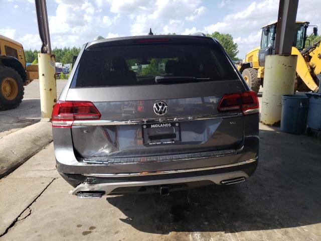 1V2ER2CA4KC619759 - 2019 VOLKSWAGEN ATLAS SEL GRAY photo 6