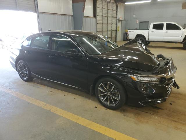 1HGCV1F56NA045647 - 2022 HONDA ACCORD EXL 黑色 照片 4