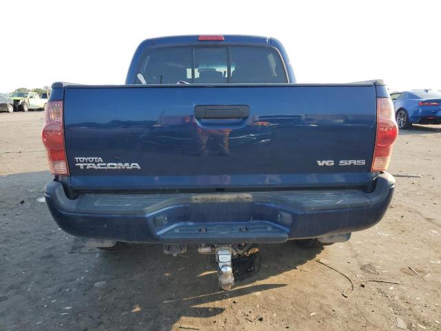 5TELU42N68Z472975 - 2008 TOYOTA TACOMA DOUBLE CAB BLUE photo 6