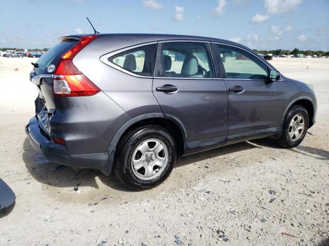 3CZRM3H30FG702362 - 2015 HONDA CR-V LX GRAY photo 3