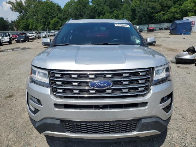 1FM5K7F81HGB81470 - 2017 FORD EXPLORER LIMITED SILVER photo 5