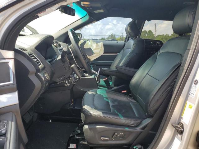 1FM5K7F81HGB81470 - 2017 FORD EXPLORER LIMITED SILVER photo 7