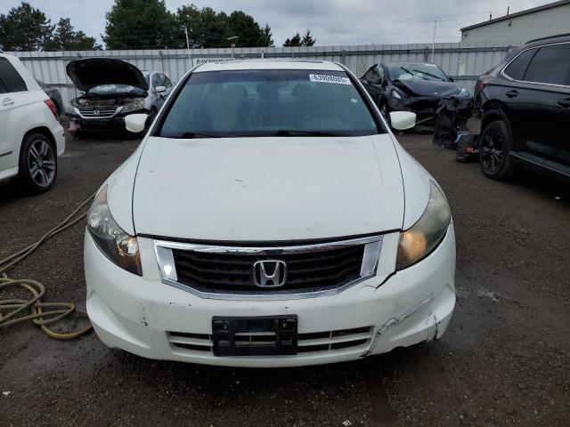 1HGCP2F82AA803973 - 2010 HONDA ACCORD EXL WHITE photo 5
