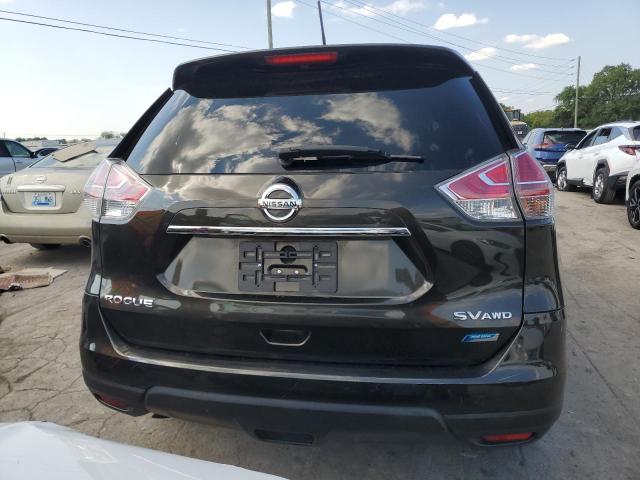 5N1AT2MV3EC803996 - 2014 NISSAN ROGUE S BLACK photo 6