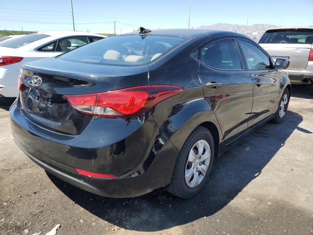 5NPDH4AE7GH750018 - 2016 HYUNDAI ELANTRA SE BLACK photo 3