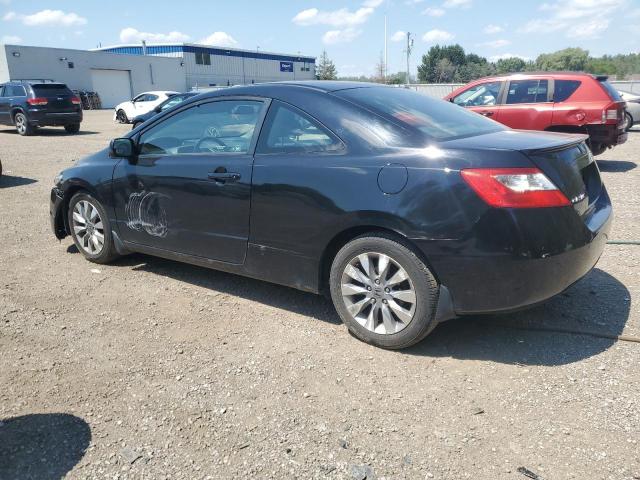 2HGFG1B06AH000253 - 2010 HONDA CIVIC EXL BLACK photo 2