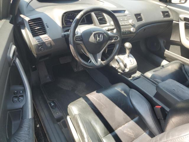 2HGFG1B06AH000253 - 2010 HONDA CIVIC EXL BLACK photo 8
