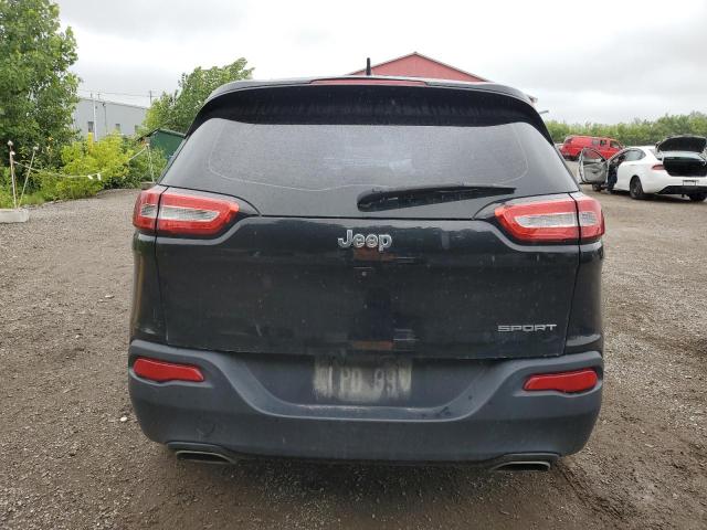 1C4PJLAS9FW591786 - 2015 JEEP CHEROKEE SPORT BLACK photo 6