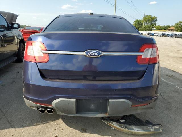 1FAHP2EW1BG123006 - 2011 FORD TAURUS SEL BLUE photo 6