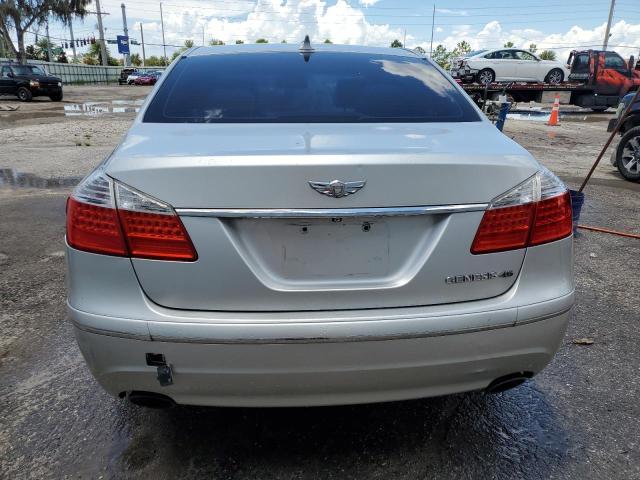 KMHGC4DF3AU100501 - 2010 HYUNDAI GENESIS 4.6L SILVER photo 6