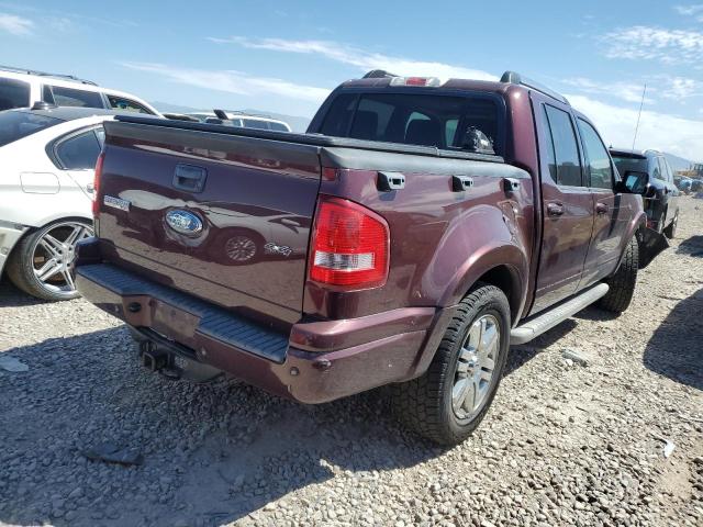 1FMEU53818UA28804 - 2008 FORD EXPLORER S LIMITED BURGUNDY photo 3