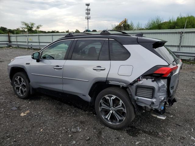 JTMEB3FVXND087037 - 2022 TOYOTA RAV4 PRIME XSE SILVER photo 2