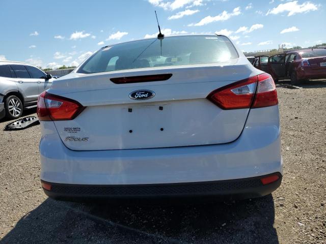 1FAHP3E2XCL313334 - 2012 FORD FOCUS S WHITE photo 6