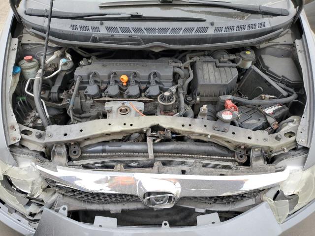 2HGFA1F66AH044804 - 2010 HONDA CIVIC LX-S GRAY photo 11