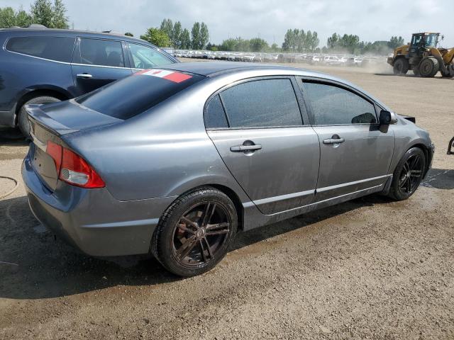2HGFA1F66AH044804 - 2010 HONDA CIVIC LX-S GRAY photo 3