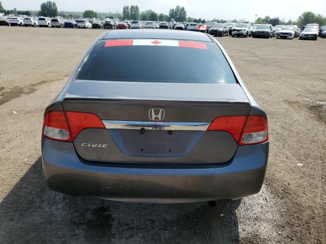2HGFA1F66AH044804 - 2010 HONDA CIVIC LX-S GRAY photo 6