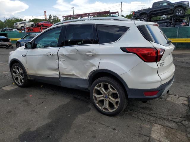 1FMCU9J96KUC24089 - 2019 FORD ESCAPE TITANIUM Սպիտակ լուսանկար 2