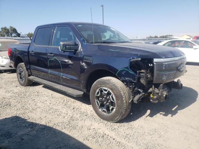 1FTVW1EL1PWG13099 - 2023 FORD F150 LIGHTNING PRO BLUE photo 4