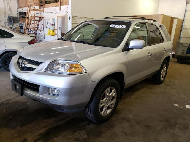 2HNYD18866H542418 - 2006 ACURA MDX TOURING GRAY photo 1