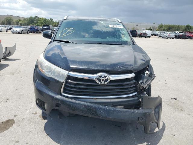 5TDKKRFH8FS051918 - 2015 TOYOTA HIGHLANDER XLE Schwarz Foto 5