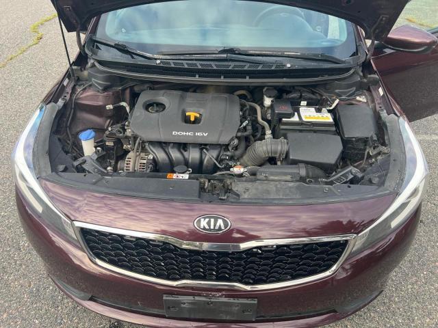 3KPFK4A79HE132538 - 2017 KIA FORTE LX MAROON photo 7