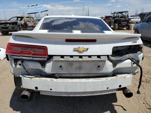 2G1FF1E31F9109995 - 2015 CHEVROLET CAMARO LT WHITE photo 6