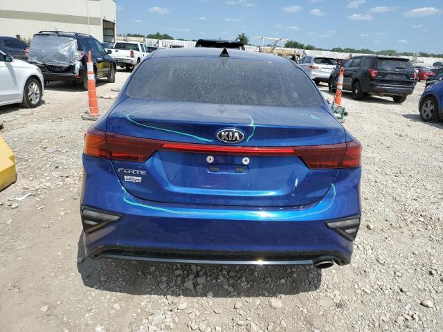 3KPF24AD9KE038740 - 2019 KIA FORTE FE BLUE photo 6